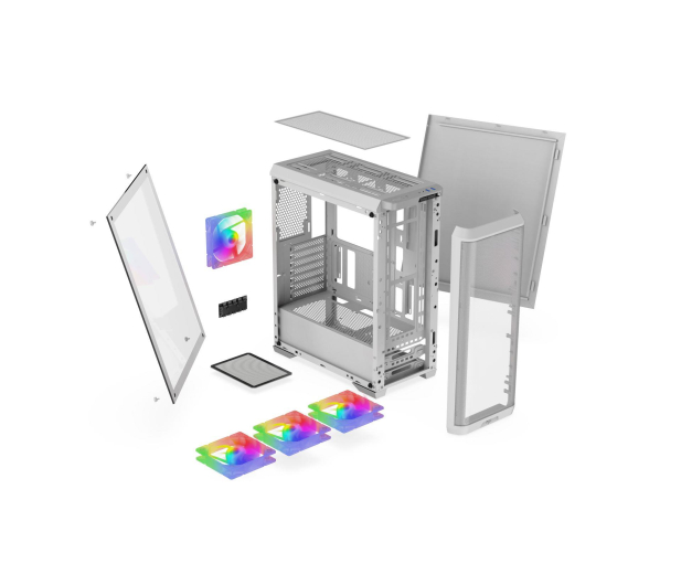 SilentiumPC Ventum VT4V Evo TG ARGB White - 617560 - zdjęcie 9